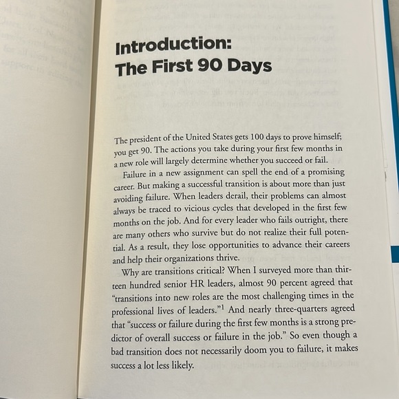 The First 90 Days by Michael D. Watkins book - Picture 8 of 9